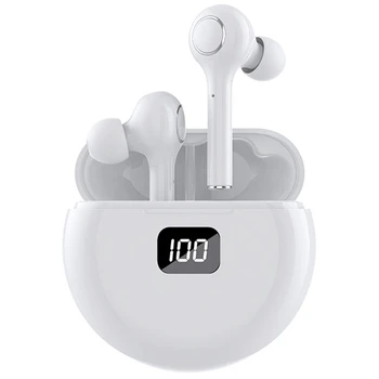 

TW13 Bluetooth 5.0 TWS Wireless Earphone Noise-Canceling Headphones Built-in Microphones for Sports/Workout/Gym