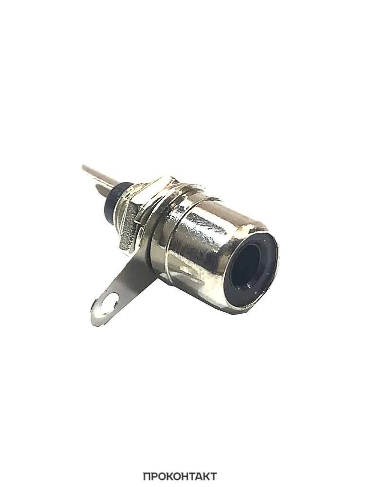 Гнездо на корпус RCA (тюльпан) RP-1 черный | Электроника