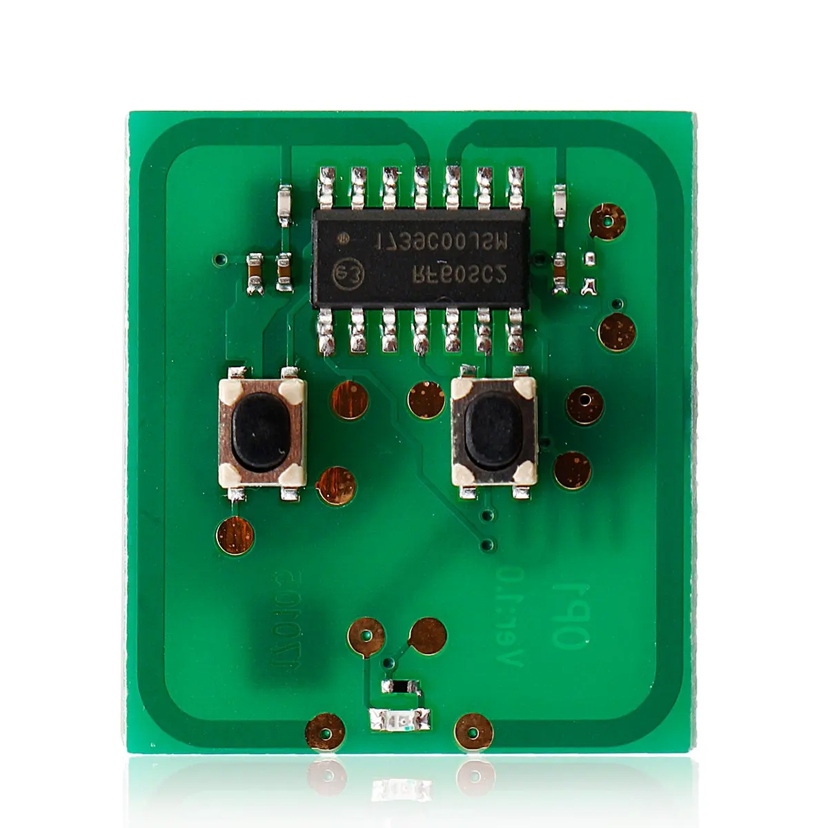 

Hot New 2 Button Remote Key LED Circuit Board W/o Battery For Vauxhall Astra G Zafira Metal and Plastic