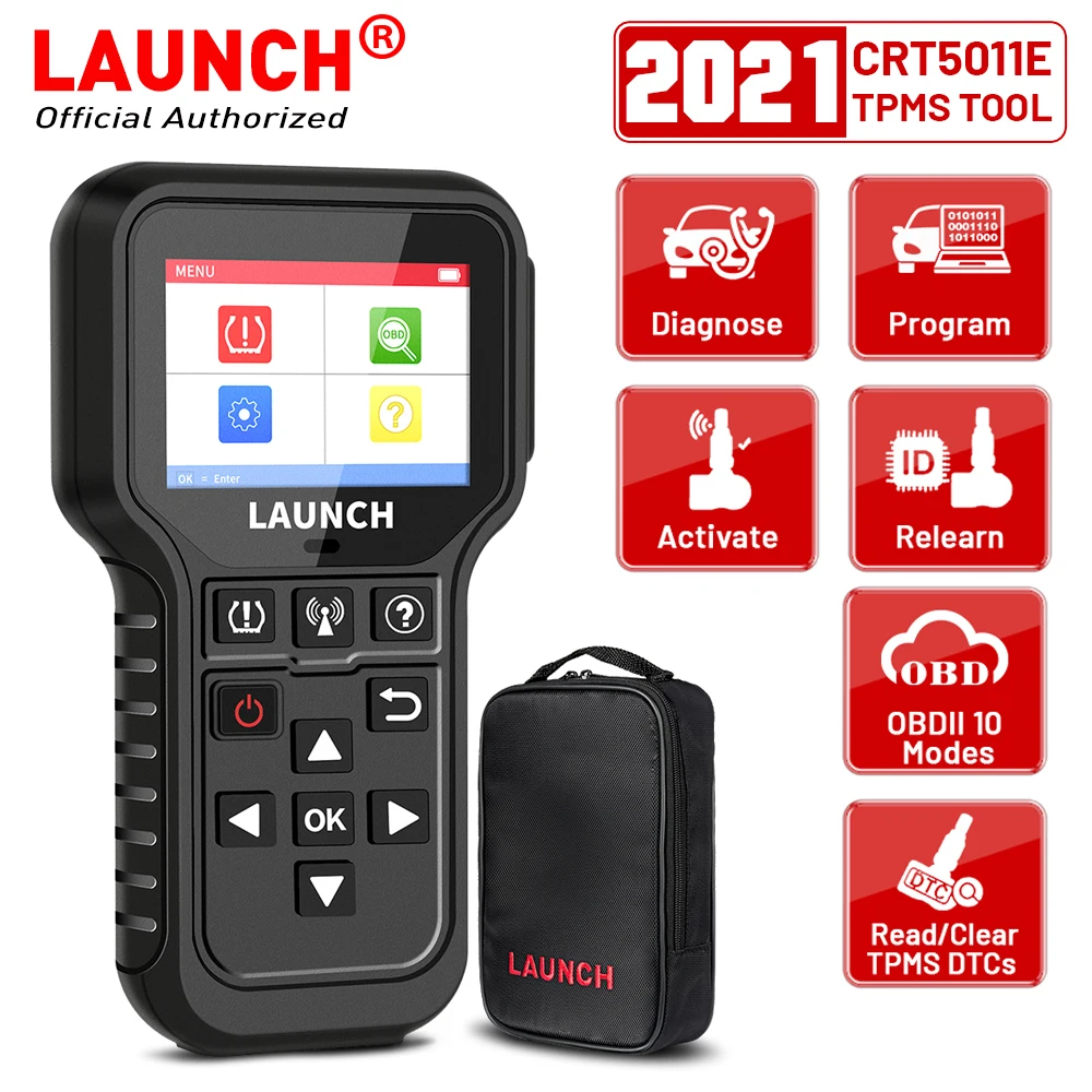 Диагностический инструмент LAUNCH CRT5011E для активации шин TPMS 315 МГц 433 |