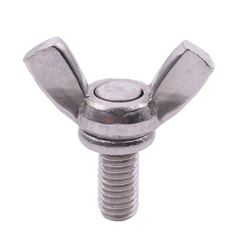 M5 304 Stainless Steel Thumb Wing Hand Bolts Screws