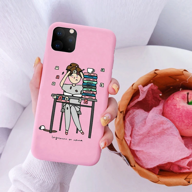 TPU Модный силиконовый чехол для iPhone 11 Pro MAX 6s 7 8Plus X XR XSMAX из Испании с рисунком доктора медсестры - Цвет: TPU
