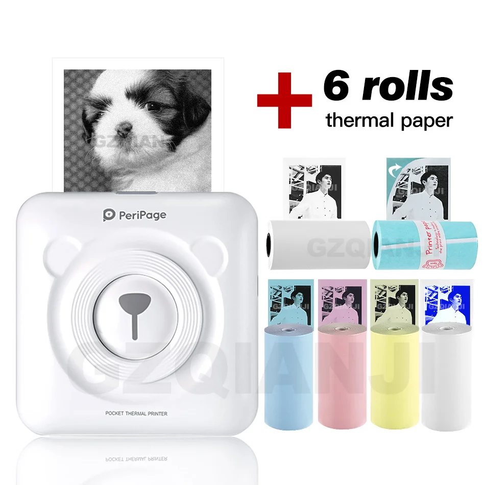 mini portable thermal printer