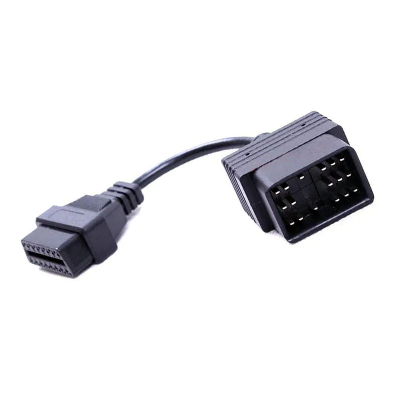 17 Pin к 16 OBD 2/OBD диагностический кабель адаптер для toyota OBDII папа женскому