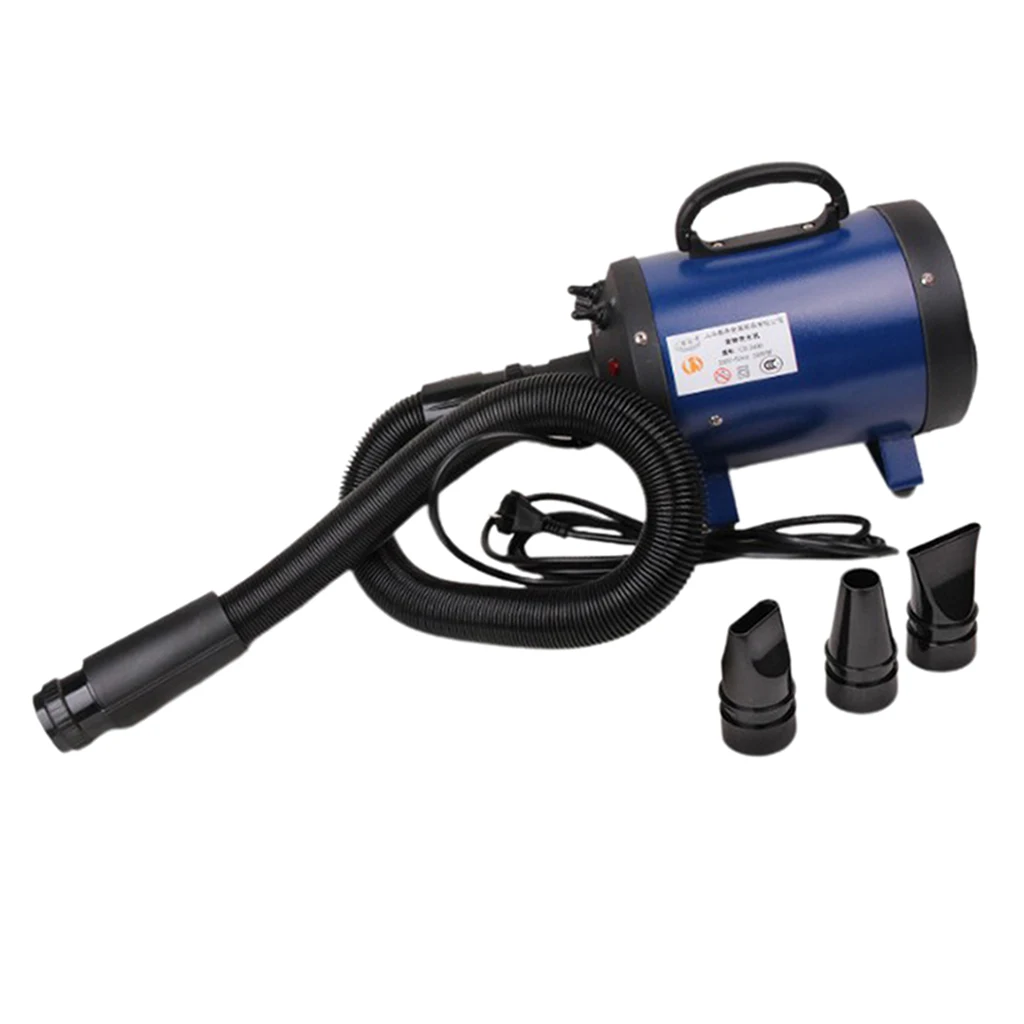 2200W Dog Dryer Powerful Power Stepless Speed Pet Dryer Low Noice Hair Dryer for Dogs