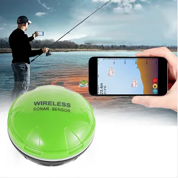 شراء2020 صياد السمك المحمولة بلوتوث اللاسلكية صدى سونار الاستشعار عمق Fishfinder لبحيرة البحر الصيد IOS أو أندرويد