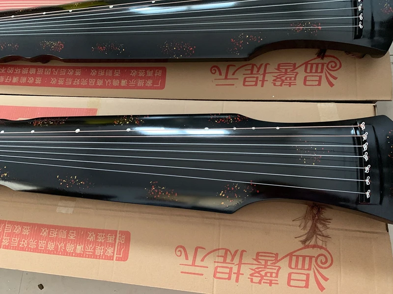 Китайский Guqin Fuxi/ZhongNi HunDun стиль Лира 7 струн древний Zither китайские Музыкальные инструменты Zither Guqin отправить учебную книжку