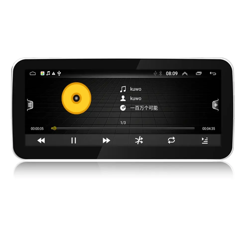 COIKA Система Android 9,0 2+ 32 Гб ram Автомобильный приемник GPS для Audi A4 A5 2009- ips зеркальный экран Google Carplay wifi BT SWC DVR