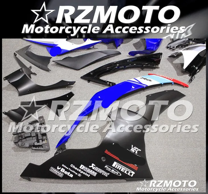 ABS мотоцикл обтекатель комплект для YAMAHA YZF R6 2008- год кузов литьевая форма Магазин № 1803
