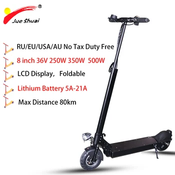 

8inch 36V 500W Scooters Electric Adult Foldable LED Display Long Distance Max 80km Electric Skateboard Patinete Electrico Adulto