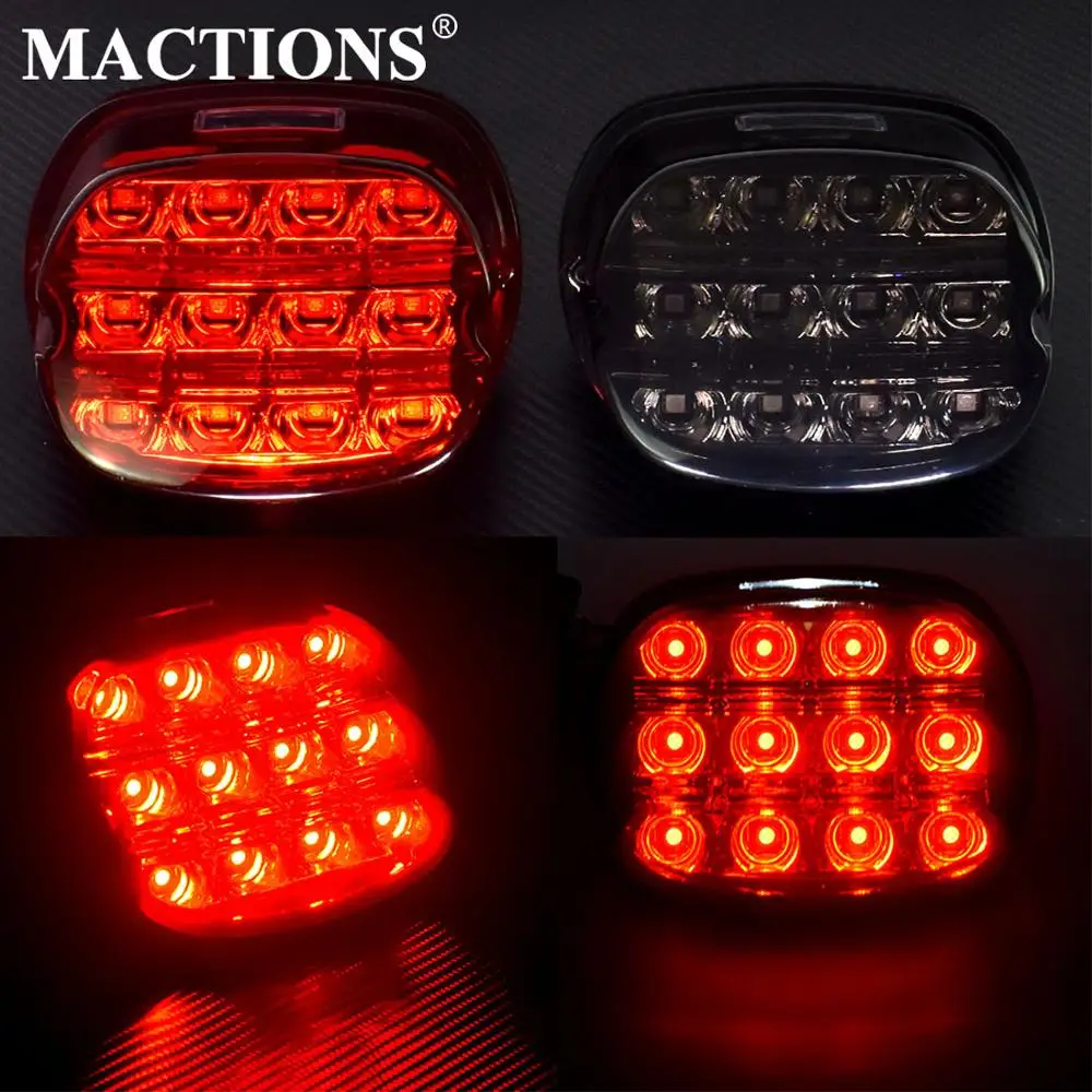 อะไหล่แต่งรถจักรยานยนต์ LED ไฟท้ายเบรค สำหรับ Harley-Davidson