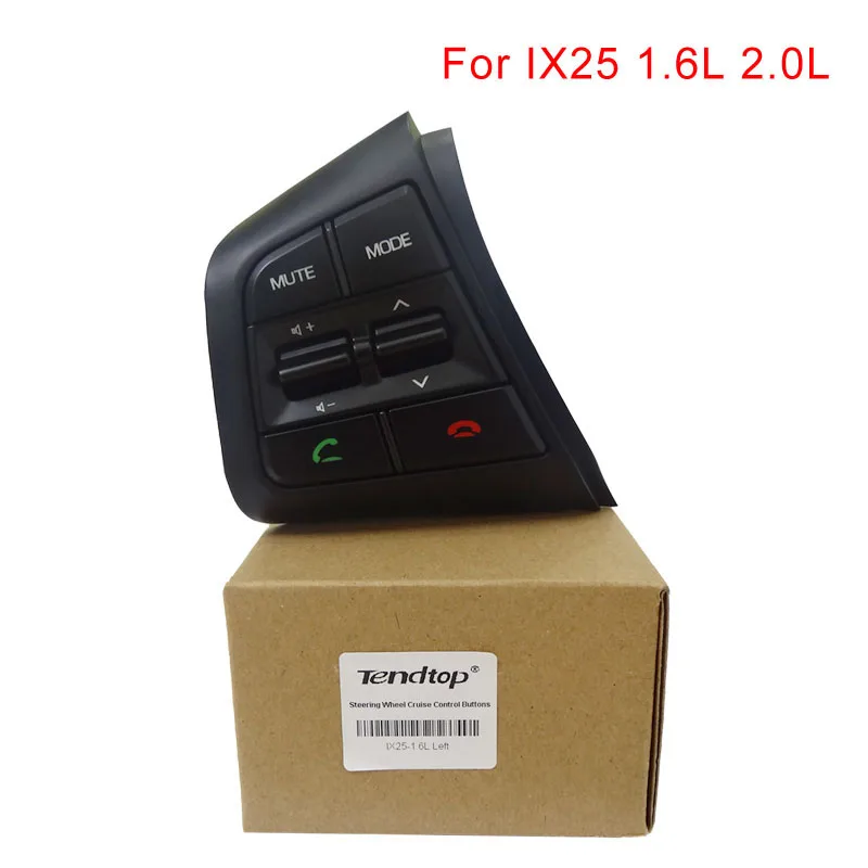 

Universal quick release steering wheel For Hyundai Ix25 Creta1.6L Left Side Cruise Control Buttons Remote Control Volume switch