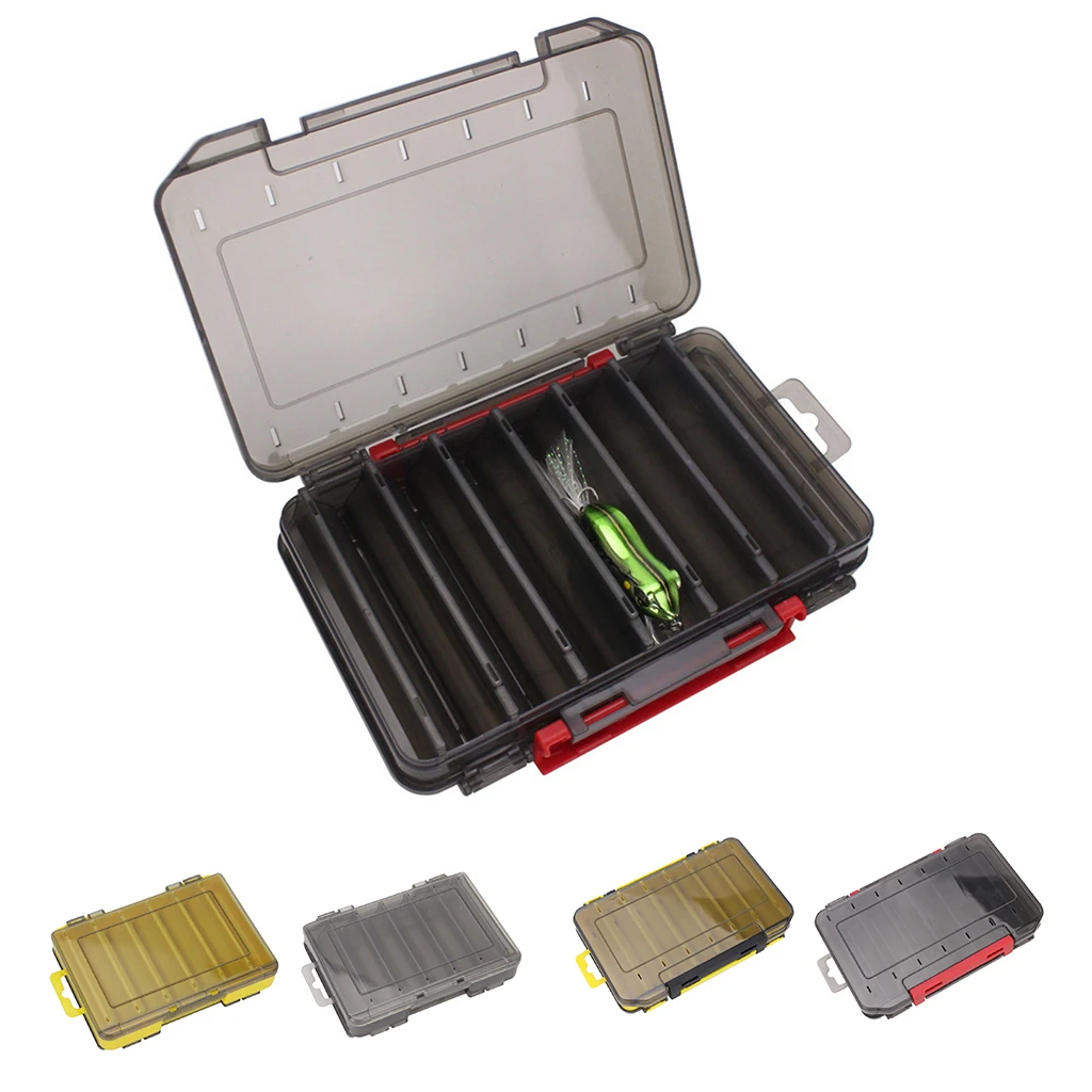 Fishing Lure Box Squid Jig Box Both Side Storage Lure Case Holder 12 14 Compartments Egi Squid Jig Pesca Accessories Box Fishing Lure Box Squid Jig Box Both Side Storage Lure Case Holder 12 14 Compartments Egi Squid Jig Pesca Accessories Box