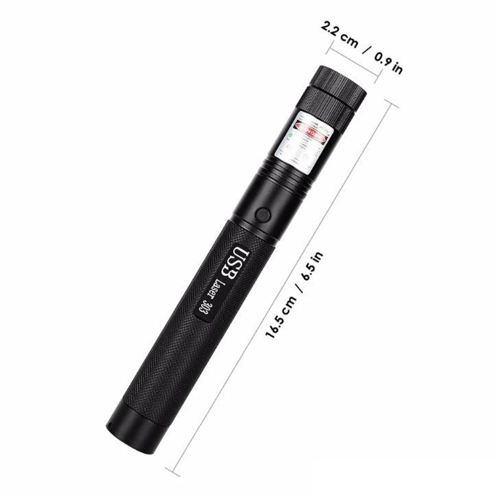 Зеленая лазерная указка, usb зарядка, 303, высокая мощность, 5 мВт, красная точка, лазерная ручка, одноточечная, звездное сжигание, лазер, высокое качество