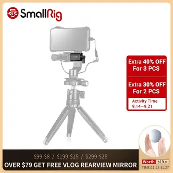 

SmallRig Cold Shoe Mount for Mobile Phone Head Vlogging Video Camera Rig For Microphone Flash Light Attach Vlogging Rig 2369