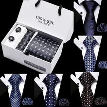 Свадебный галстук, мужской галстук, набор из полиэстера, галстук 7,5 см, ширина 45 см, стильные вечерние аксессуары, галстуки, модная упаковка