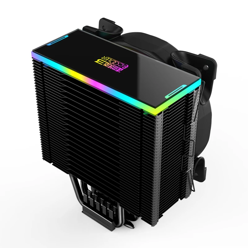  Pccooler GI-D56A 5 Heatpipe CPU Kühler 12cm Address RGB PWM Fan Für Intel 115X2011 1366 2066 AMD AM