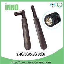 2,4 ГГц 5 ГГц 5,8 ГГц Двухдиапазонная wifi антенна 8dBi SMA разъем wi fi Антенна 2,4G 5G 5,8G антенна беспроводная антенна маршрутизатор