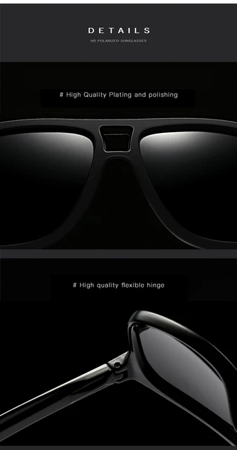 Classic polarized fishing sunglasses for Women Men UV Protection Sunglasses 2