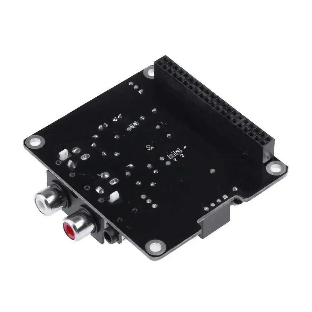PCM5122 HIFI аудио ЦАП модуль звуковой карты I2S 384 кГц с Светодиодный индикатор для Raspberry Pi B+ для Raspberry Pi 2 Модель B
