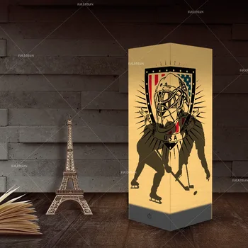 

Christmas Gift Creative Night Light Ice Hockey Sports Led Touch Table Lamp Xinqite USB Light Desktop Decoration