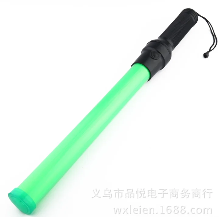 

Traffic baton Glow stick Glow stick Green LED baton Multifunctional baton Self-sold by factory