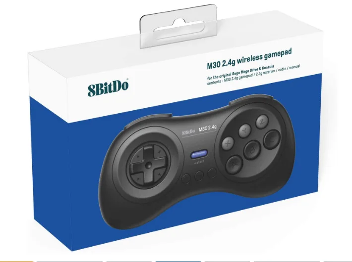 8BitDo M30 2.4G Mini Wireless Gampad For Sega Genesis Game Controller For Sega Mega Drive and Nintendo Switch android (3)