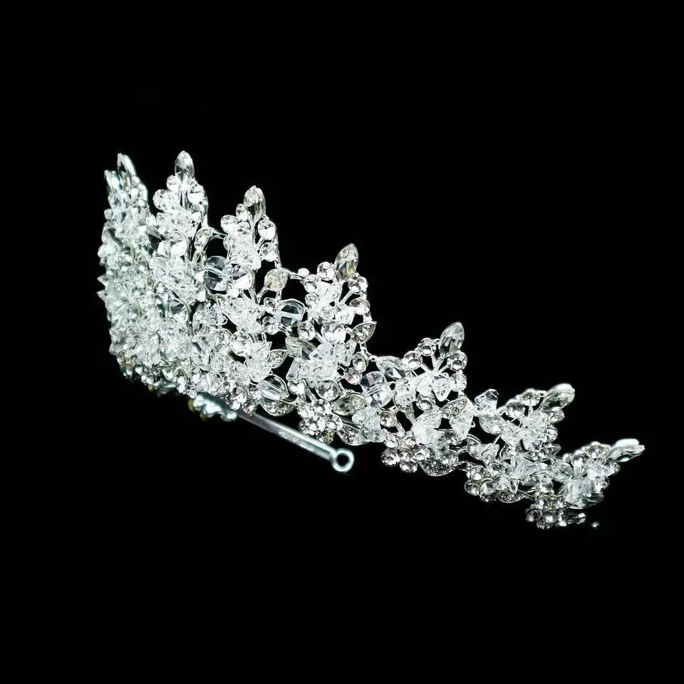 

New Style Europe And America Exquisite Elegant Nobility Immortal Crystal Man-made Diamond Wedding Photography Hair Accessories P