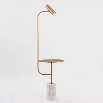 

Ground Desk Lamp Originality Marble Northern Europe Designer A Living Room Tea Table Bedroom Bedside Floor Lamp