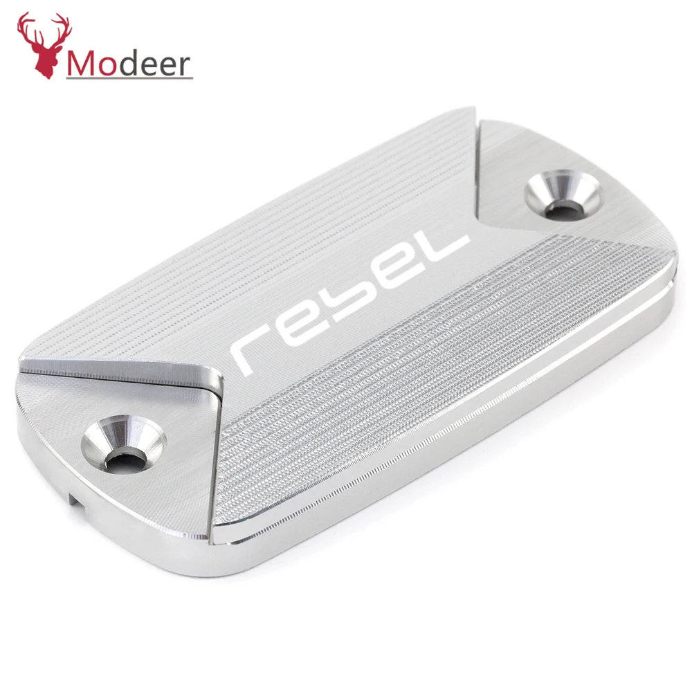 FOR Honda Rebel 300 Rebel 500 REBEL300 REBEL500 2017 Motorcycle CNC Front Brake Fluid Reservoir Cap Cover (7)