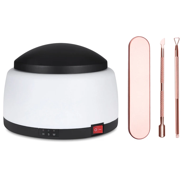 

Electric Acetone Polish Soak Off Gel Remover Machine Steam Off UV LED With Tools Set Pusher Nail Steamer for Polish Gel Removal