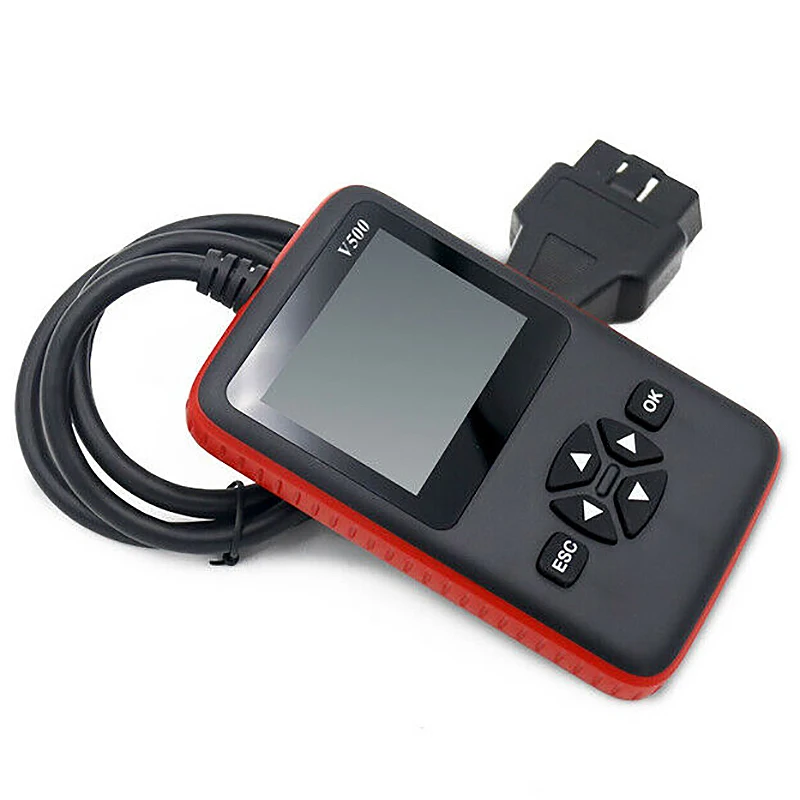 Для автомобилей и грузовиков V500 OBD OBD2 сканер 2 в 1 Авто диагностический инструмент CR-HD тяжелых грузовиков EOBD OBD PK ELM327 V1.5 NL102