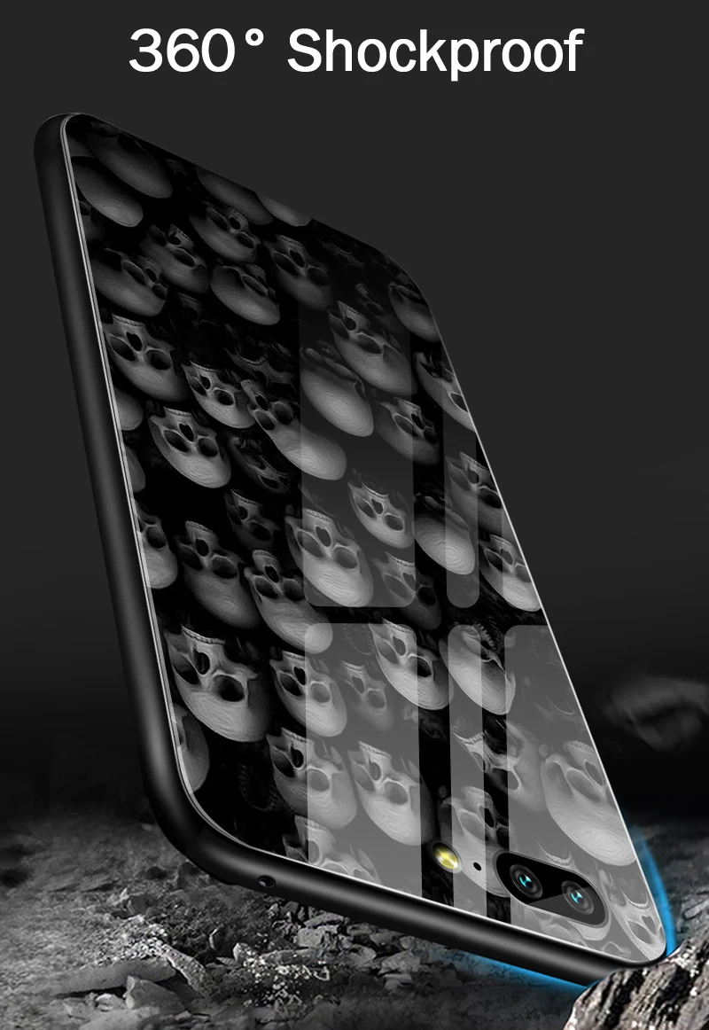 Чехол из закаленного стекла для OnePlus 3 3T 5 5T 6 6T 7 7 Pro Coque для Samsung Galaxy S8 S9 S10 Plus модные противоударные чехлы для телефонов