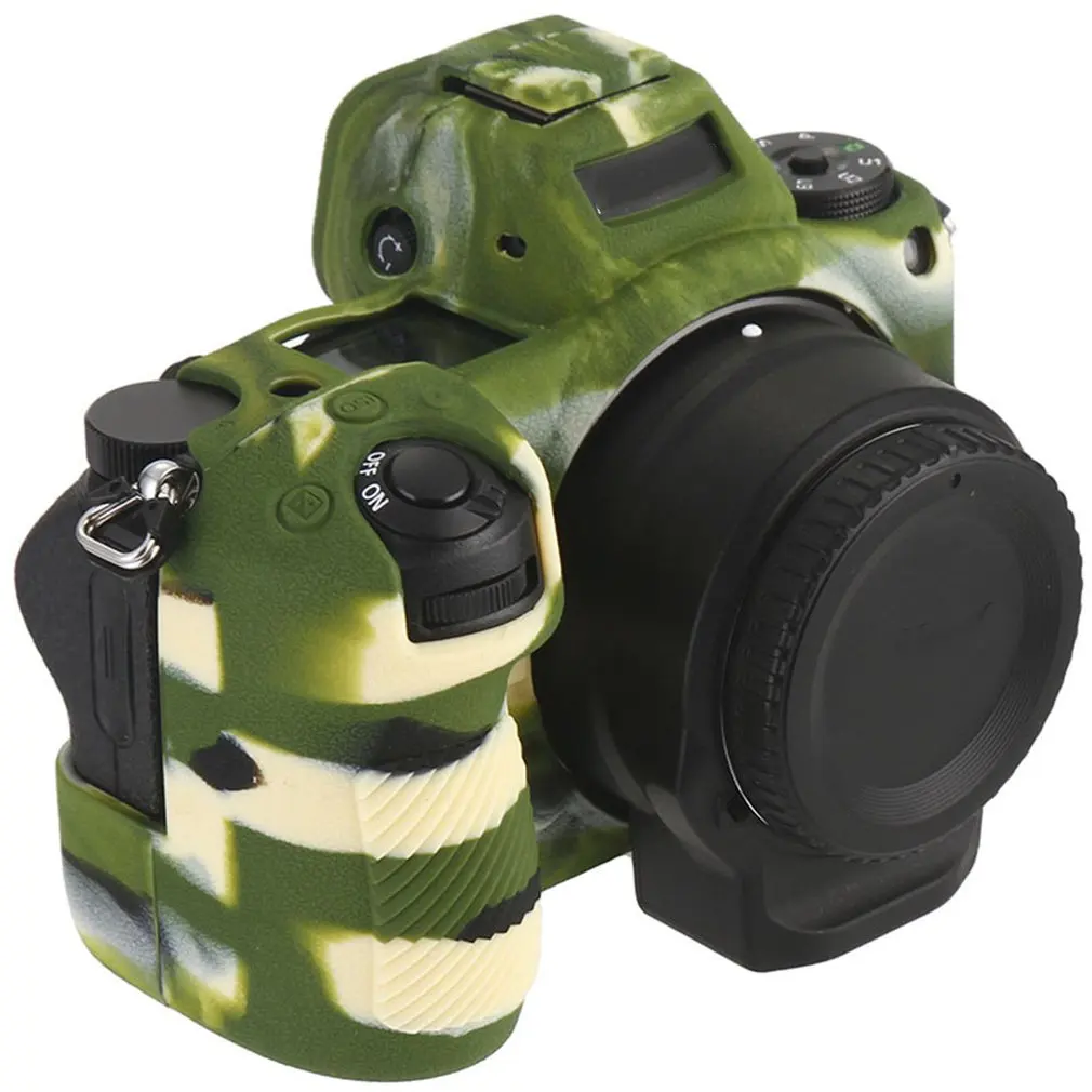 Camera case non-slip wear-resistant comfortable portable durable For Nikon Z6 or Z7 D800/D800E D500 Silicone Case creative