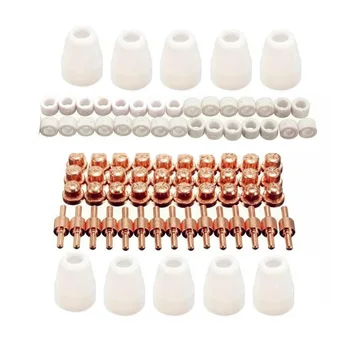 

85x Air Plasma Cutter Set 18866 Tips Electrode For PT-31 LG-40 Torch CUT-50D