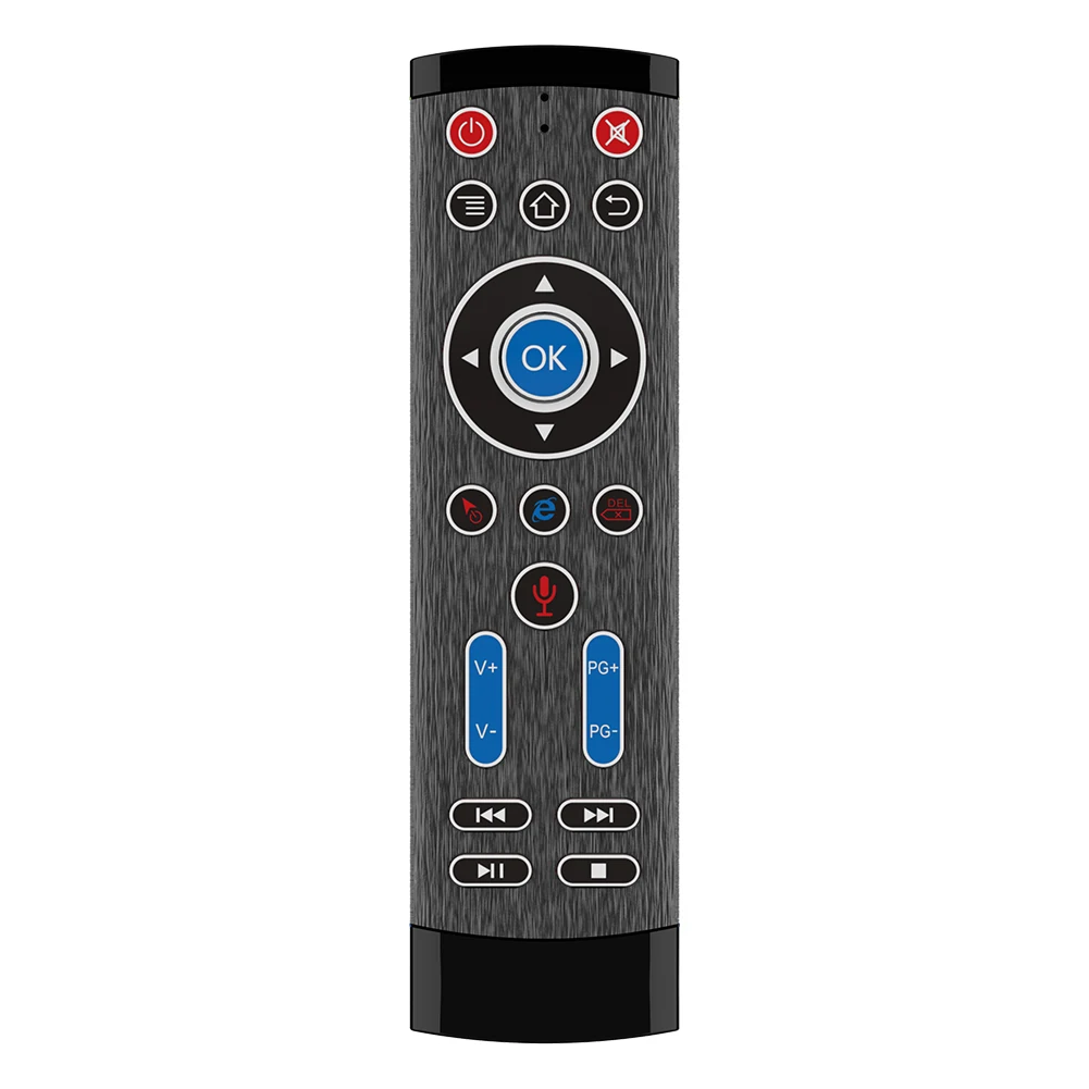 

T1 Voice Remote Control 2.4G Air Mouse G10 Gyroscope For Google Play Netflix Youtube Tx6 T95 max Q plus X88 Pro A95X F2 Tv Box