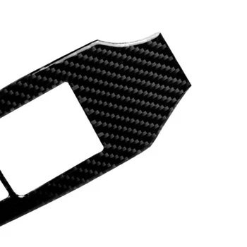 

2pcs Carbon Fiber Window Lift Switch Panel Frame Trim For Nissan 370Z 2009-20 Suitable For Left Handed Driving