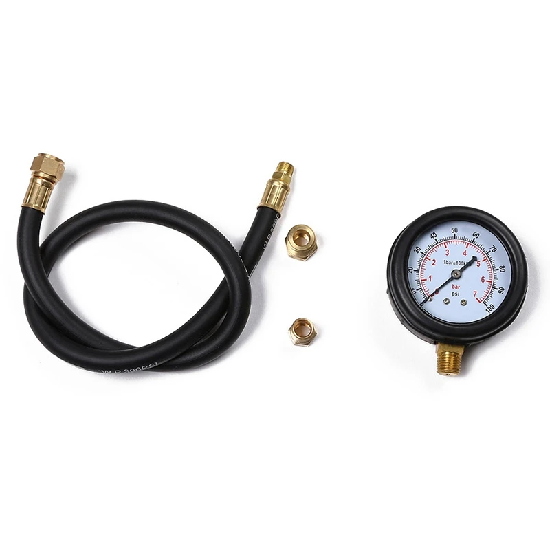 Датчик давления масла многофункциональный автоматический двигатель Газовый двигатель компрессионный цилиндр Манометр тестер давления топлива Тестер