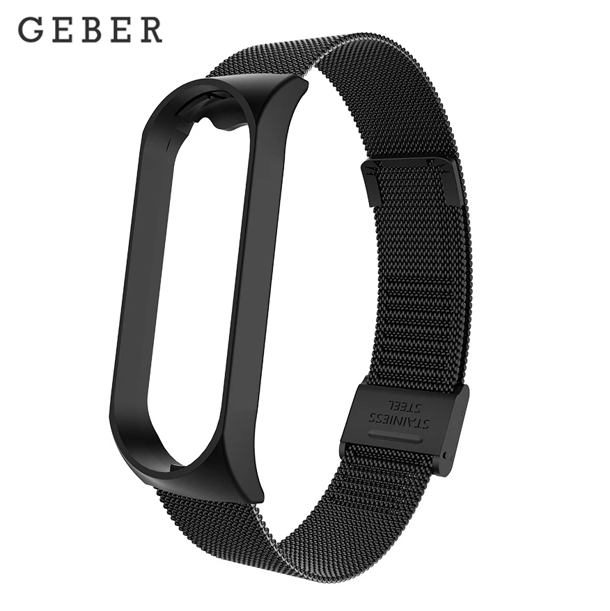 Mi Band 3 4 ремешок на запястье металлический ремешок из нержавеющей стали Замена для Xiaomi mi Band 4 3 браслет mi band 4 3 браслет ремешок