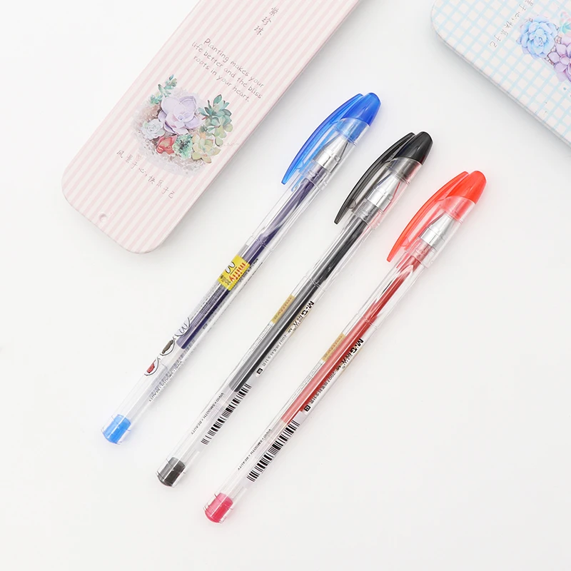 

M&G 0.38 mm Gel Pen Extra Fine Point Needle Tip Student Writing Supplies Scrapbooking Color Pen Kawaii Stationery