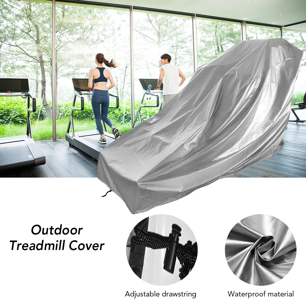 Waterproof Treadmill Cover Folding Treadmill Cover Dustproof Moisture Resistant Durable Running Machine Protective