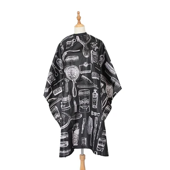 

Simple Design Pattern Beauty Salon Shawl Cloth Barber Shop Waterproof Haircut Cape Hairdresser Apron Wrap Gown Tools Fashion