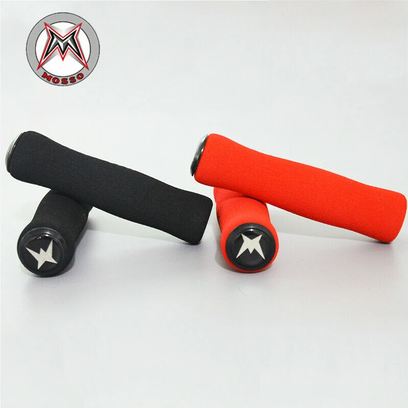 

MTB Bike Handlebar Grip Ultralight Mountain Road Bike Grips Soft Shockproof Sponge with Bar Ends Bicycle Accessories