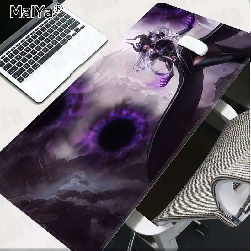 Maiya syndra league of legends коврик для мыши с запирающимся краем игровой коврик для мыши с скоростью/управлением большой игровой коврик для мыши