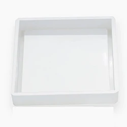 Square coaster Подставки изготовление пресс-форм 4 видов Форма прозрачные силиконовые подставки для изготовления пресс-форм Life Tool "сделай сам" для изготовления пресс-форм - Цвет: Square coaster