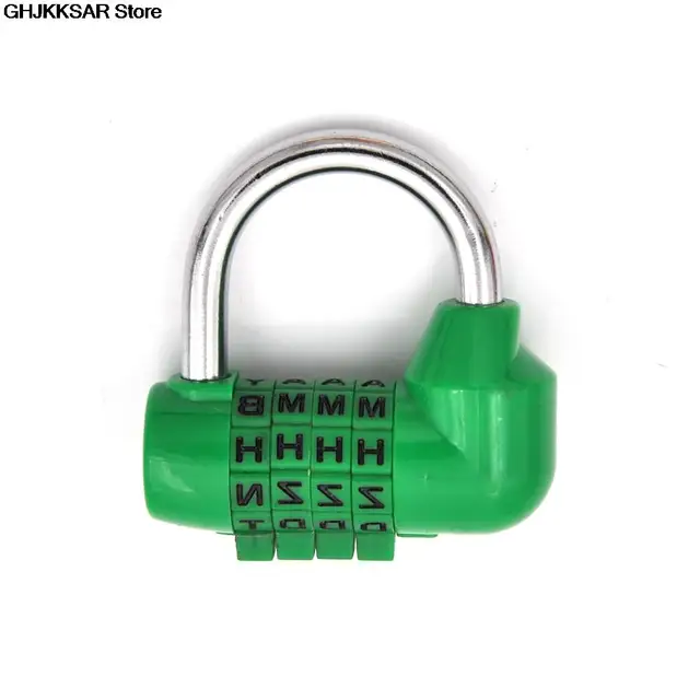 Lucchetto Bici A Combinazione 4 Cifre - Portatile, Cavo Acciaio, Blu - Foto 4