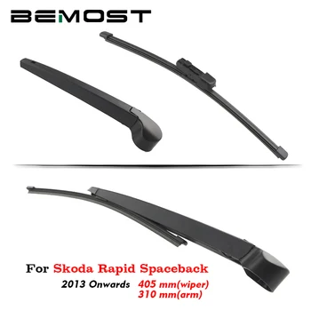 

BEMOST Auto Car Rear Windshield Wiper Blade Arm Natural Rubber For Skoda Rapid Spaceback Hatchback 2013 2014 2015 2016 2017 2018