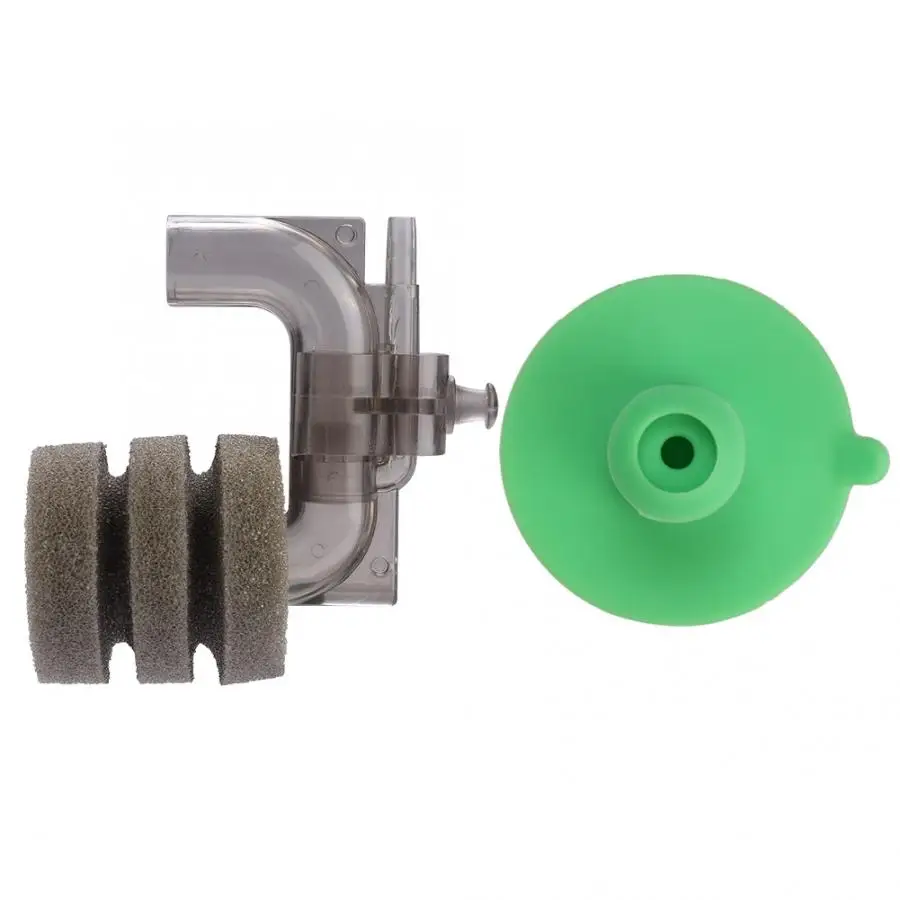 Миниатюрный бесшумный кислородный насос Водяной фильтр губка для аквариума