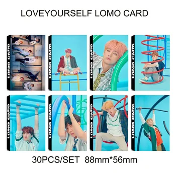 

Bangtan LOMO Card 2019 Hot Sale Kpop Answer Her Tear LOMO Box Photo Photograph 30pcs/set