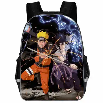 

Naruto Backpack Uchiha Sasuke Uzumaki For Teenagers Boys Girls Toddler Animal Kid School Book Bags Men Women Rock Mochila Bolsa